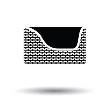 Köpekler uyku sepet simgesi