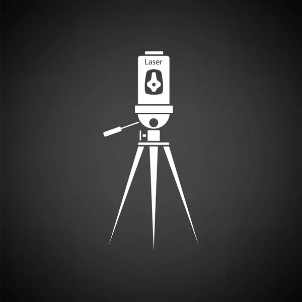 Icône d'outil de niveau laser — Image vectorielle