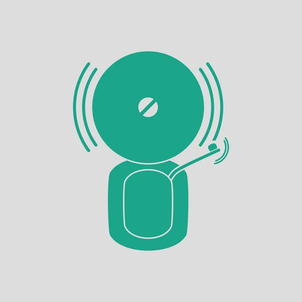 Brandalarm pictogram — Stockvector