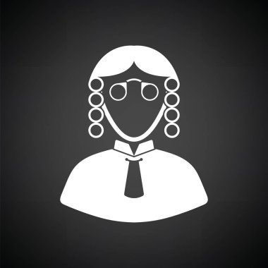 Yargıç simge tasarlamak.