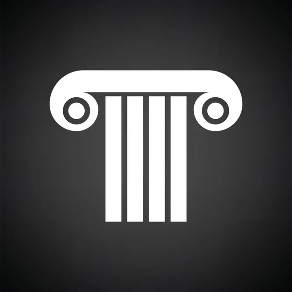 Antique column icon — Stock Vector