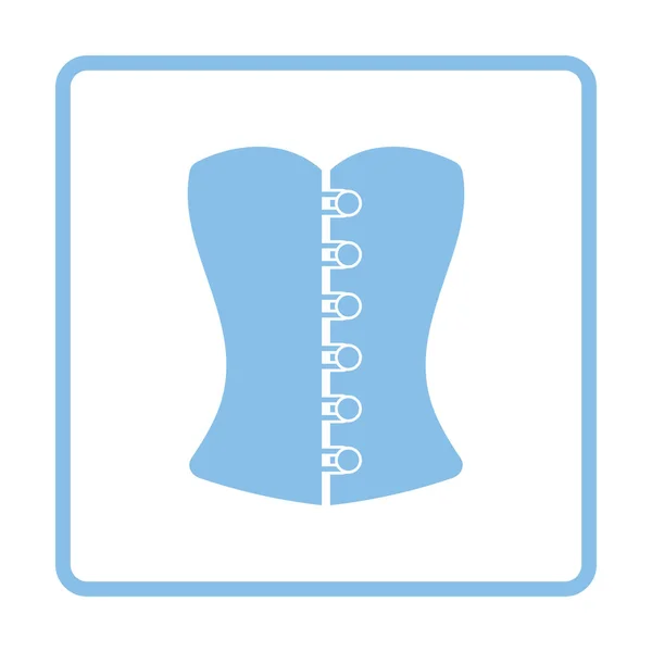 Sexy corset icon — Stock Vector