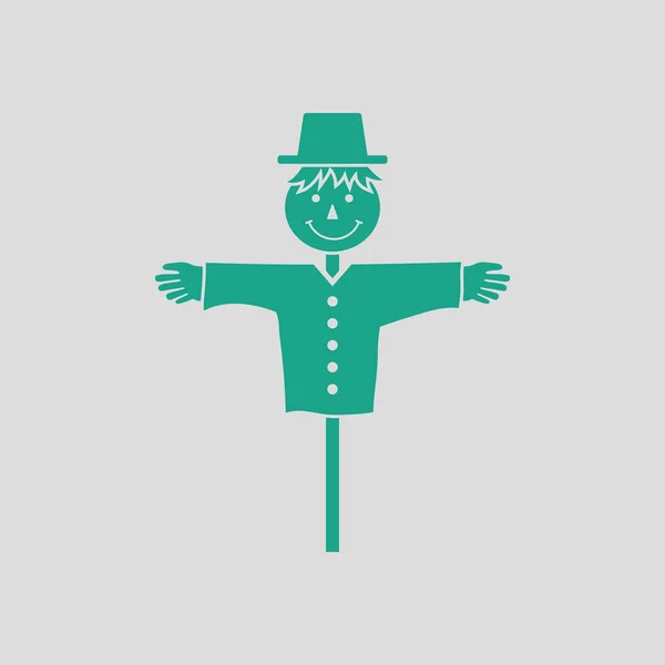 Scarecrow pictogram illustratie. — Stockvector