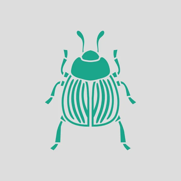Escarabajo de Colorado icono — Archivo Imágenes Vectoriales