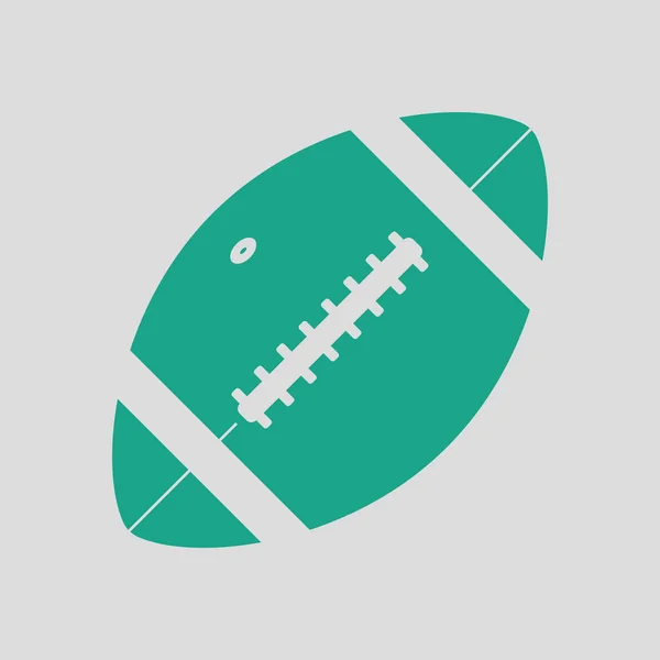Ícone de bola de futebol americano —  Vetores de Stock