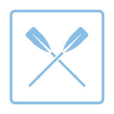 Icon of  boat oars clipart