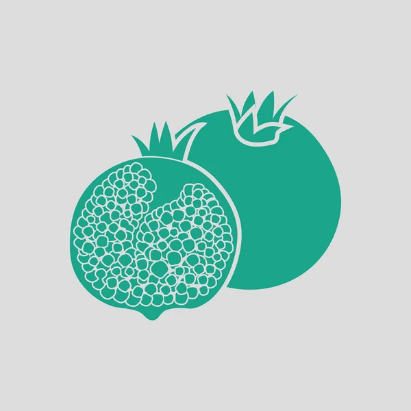 Pomegranate icon illustration. — Stock Vector