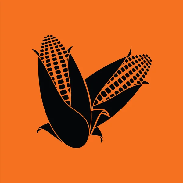 黑玉米图标 — 图库矢量图片