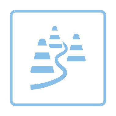 Futbol eğitim koni simgesi