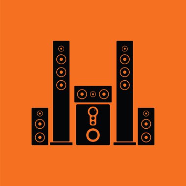 Ses sistemi hoparlör simgesini