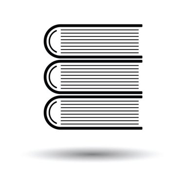 Kitap yığını simgesi