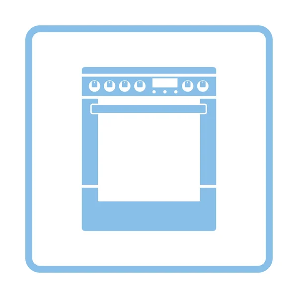 Cocina estufa principal icono de la unidad — Vector de stock