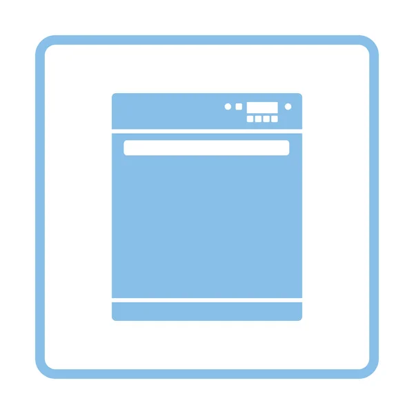 Kitchen dishwasher machine icon — Stock Vector