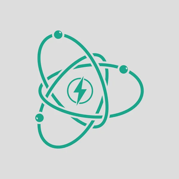Atom energy icon — Stock Vector
