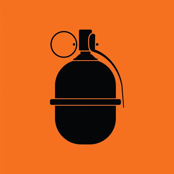 Icône grenade d'attaque — Image vectorielle