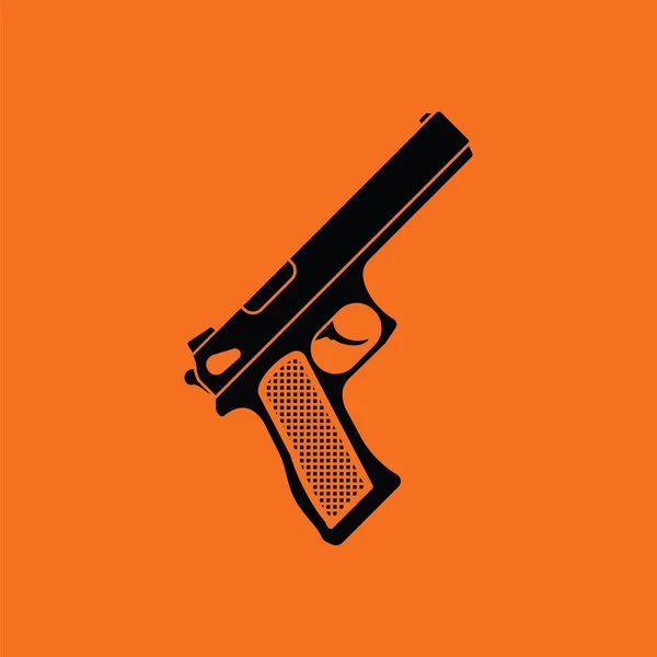 Illustration icône pistolet . — Image vectorielle