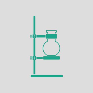Tribünde griped kimya şişesi simgesi