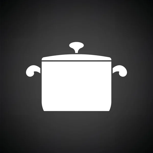 Kitchen pan icon — Stock Vector