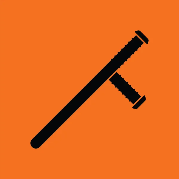 Poliția Baton Icon — Vector de stoc