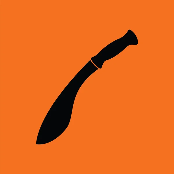 Machete pictogram illustratie. — Stockvector