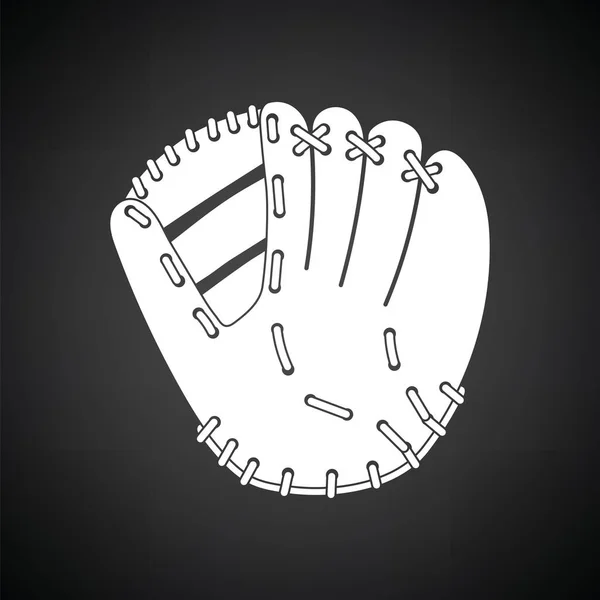 Baseball glove icon — Stock Vector