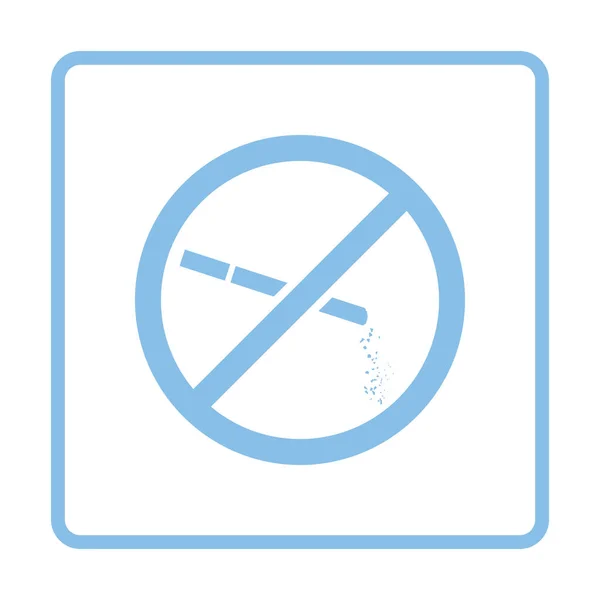 アイコンなし喫煙 — ストックベクタ