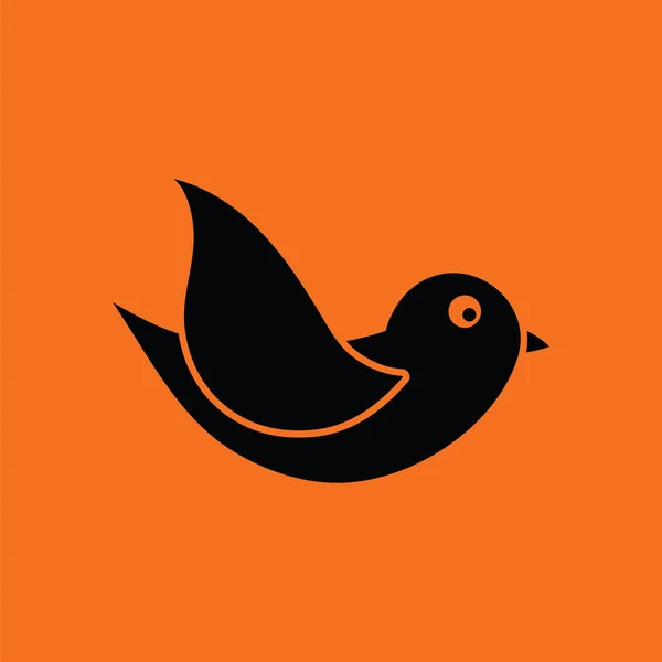 Ilustração do ícone de pássaro . — Vetor de Stock