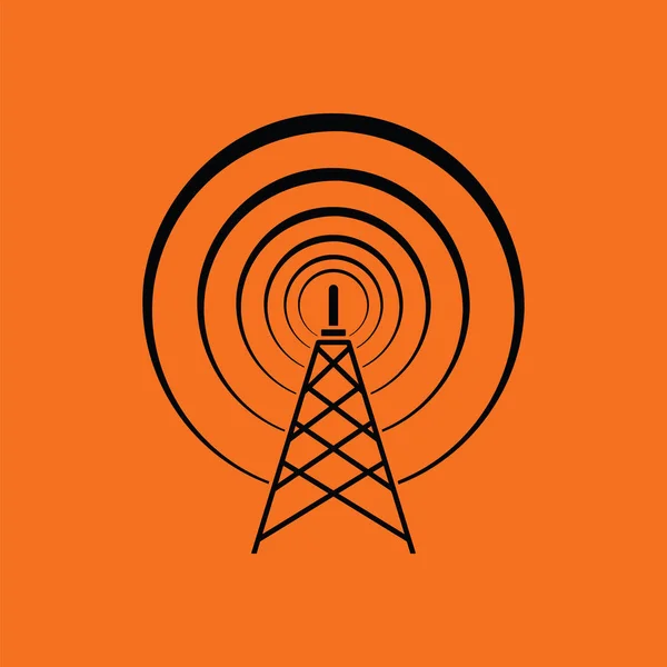 Radyo anten simgesi — Stok Vektör