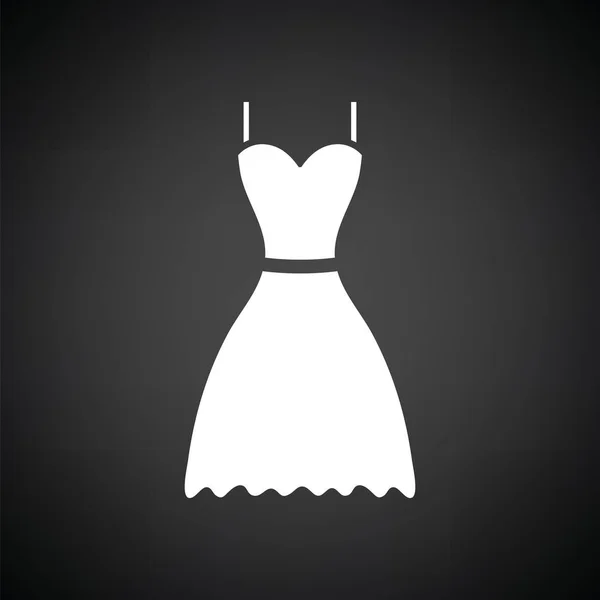 Ilustração do ícone do vestido . — Vetor de Stock