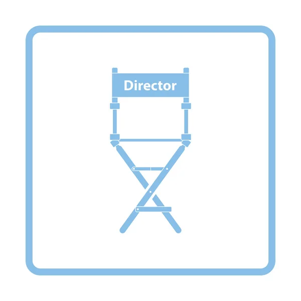Ikon kursi sutradara - Stok Vektor