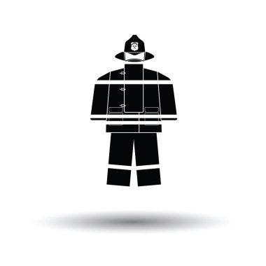 Yangın Servisi Tekdüzen simgesini