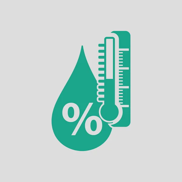 Illustrazione icona umidità . — Vettoriale Stock