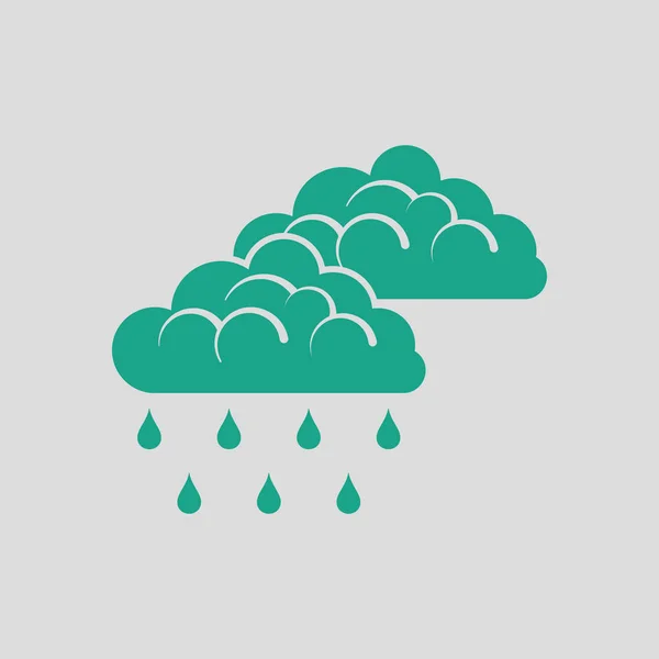 Ilustração do ícone da chuva . —  Vetores de Stock