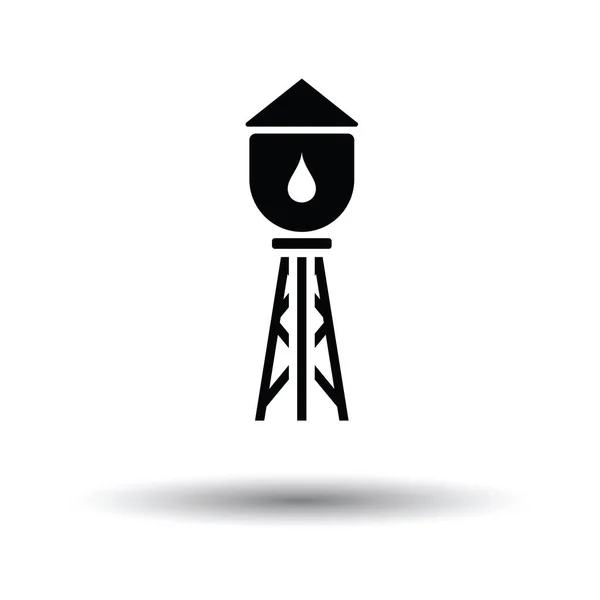 Ikona Vodní věže — Stockový vektor