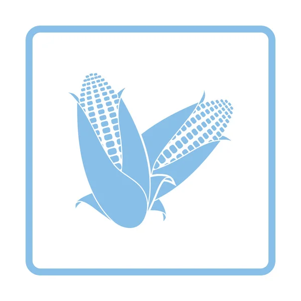 Kukorica ikon illusztráció. — Stock Vector