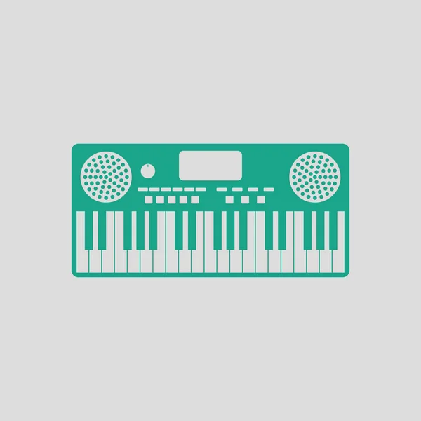 Musiksynthesizer-Ikone — Stockvektor