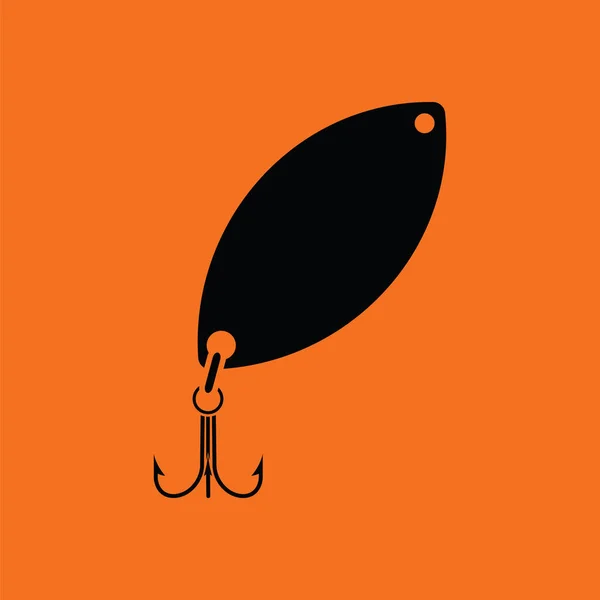 Icono de la cuchara de pesca — Archivo Imágenes Vectoriales