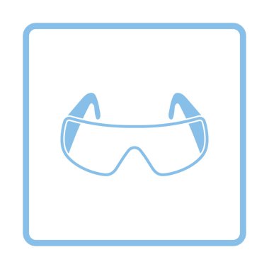 Kimya koruyucu gözlük simgesi