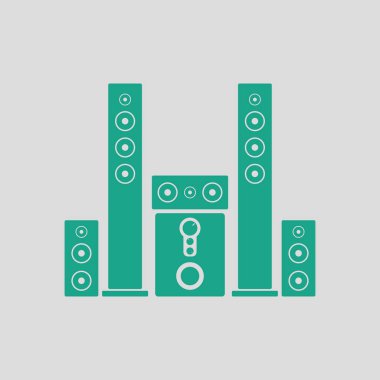 Ses sistemi hoparlör simgesini