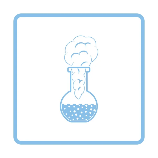 内部反应化学灯泡图标 — 图库矢量图片
