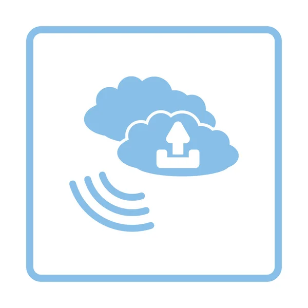 Cloud connection icon — Stock Vector