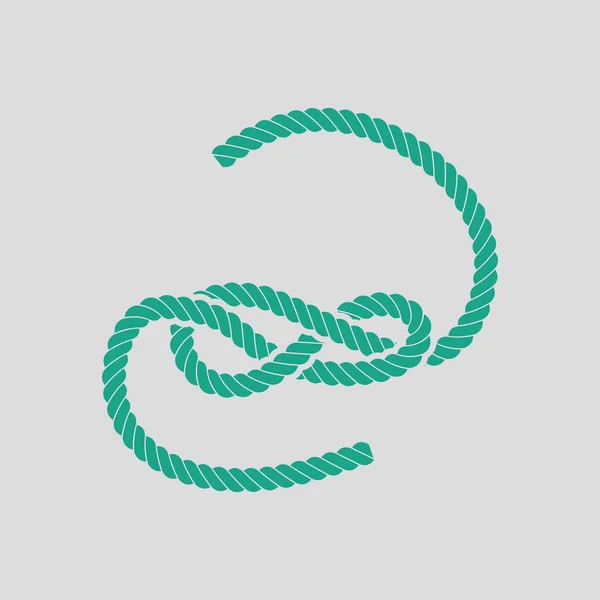 Ikon tali yang dikenal - Stok Vektor