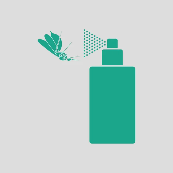 Icono de spray de mosquito — Vector de stock