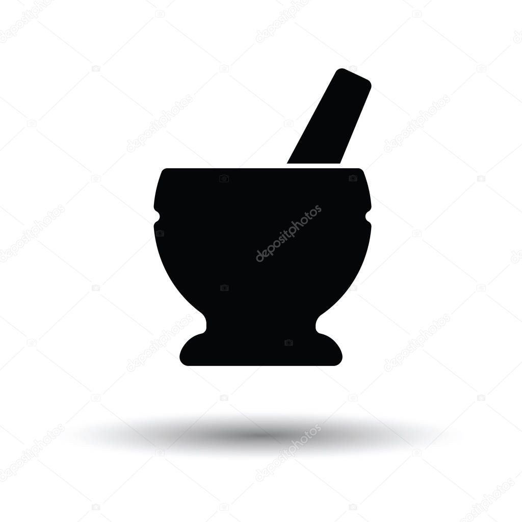 박격포와 유 봉 아이콘 — 스톡 벡터 © angelp #136498328