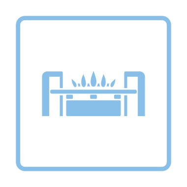 Gaz yakıcı simgesi