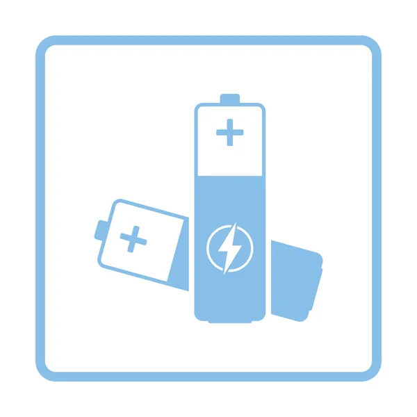 Icône de batterie électrique — Image vectorielle