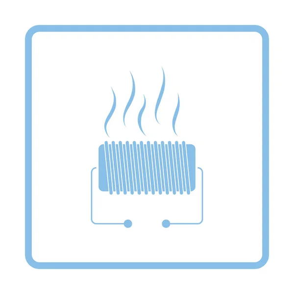 Icono del calentador eléctrico — Vector de stock
