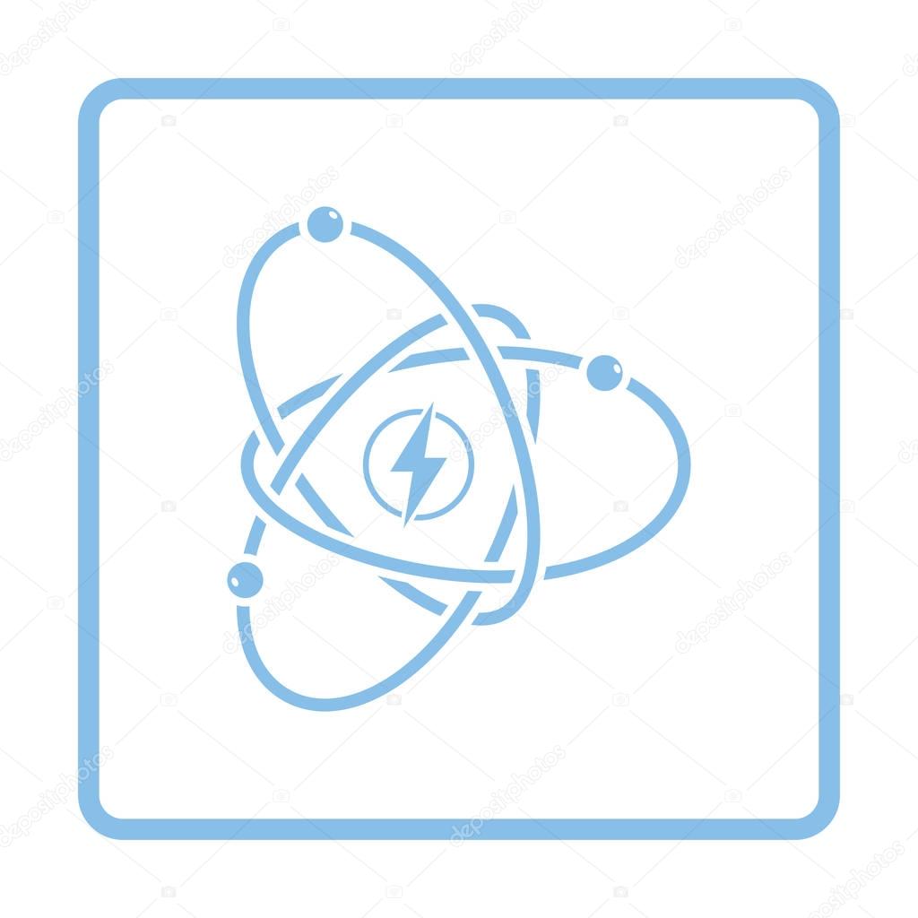 Atom energy icon