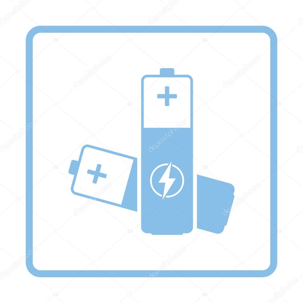 Electric battery icon
