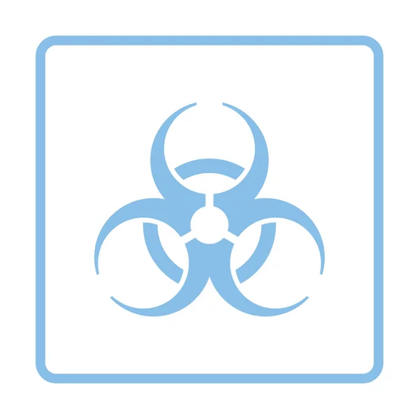 Biohazard pictogram illustratie. — Stockvector